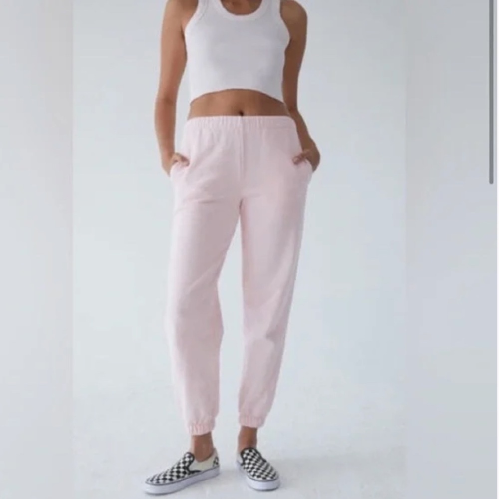 Brandy Melville Light Pink Rosa Sweats One Size NWT